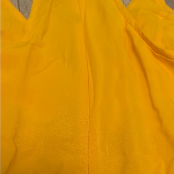 Express Yellow Asymmetrical Ruffled Camisole - Picture 5 of 6